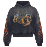 Vale Serpent Pullover Black/Red