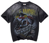 Vale Newspaper Tee Black