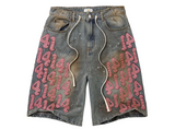 Vale Pink Charm Jorts Denim
