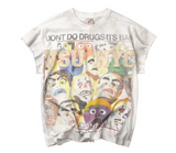 Vale No Drugs Tank White
