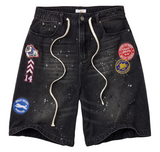 Vale Paradise Jorts Black