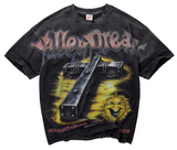 Vale Iron Cross Bling Tee Black