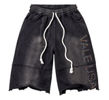 Vale DIY USA Sweat Shorts Black