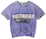 Vale Camp Ringer Tee Lake