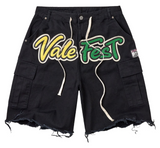 Vale Fest Cargo Jorts Black