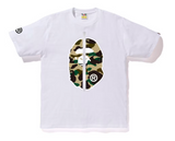 BAPE 1st Camo 2nd Ape Tee White/Yellow