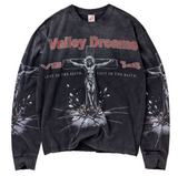 Vale Concrete Cross L/S Black