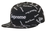 Supreme World Famous Box Logo New Era Black