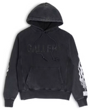 Gallery Dept. Flames Hoodie Black