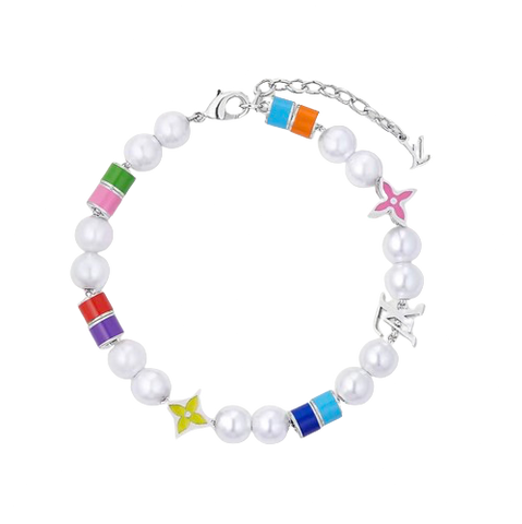 Louis Vuitton MNG Pearls Party Bracelet  Multicolored