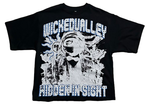 Wicked Valley Shiny Masked Menace Tee Black