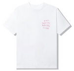 Anti Social Social Club Case Study Flag T-shirt White