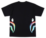 BAPE Rainbow Side Shark Tee (SS21) Black