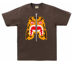 BAPE Tiger Tee (FW23) Brown