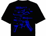 In Draco We Trust Tee Black/Blue