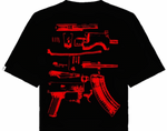 In Draco We Trust Tee Black/Red