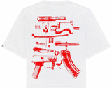 In Draco We Trust Tee White/Red