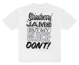 Strawberry Rcade Tee White