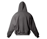 Yeezy Gap Logo Shrunken Hoodie Dark Grey