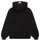 Sp5der Angel Number Hoodie Black