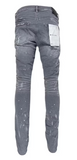 Purple Brand P001 Worn Knee Slit Jeans Grey
