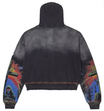 Vale Damned Big Zip Up Black