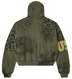 Vale Safari Zip Up Green