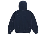 Supreme MM6 Maison Margiela Box Logo Zip Up Hooded Sweatshirt Navy