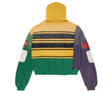 Vale Collage Zip Up Mardi Gras