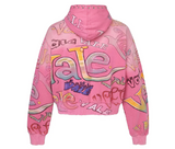 Vale Bubblegum Zip Up Pink