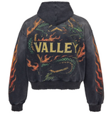 Vale Serpent Pullover Black/Red