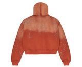 Vale Classico Zip Up Hoodie Orange