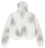 Vale Classico Zip Up Hoodie White