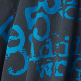 Sp5der Worldwide Stutter Tee Grey