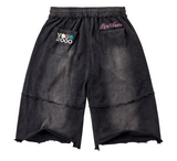 Vale DIY USA Sweat Shorts Black