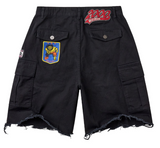 Vale Fest Cargo Jorts Black