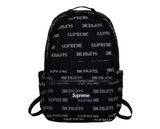 Supreme Logo Backpack (FW26) Black
