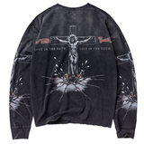Vale Concrete Cross L/S Black