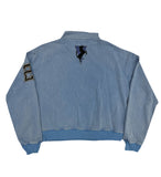 Vale Athletic Half Zip Baby Blue