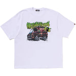 Bape Car Graphic Tee White