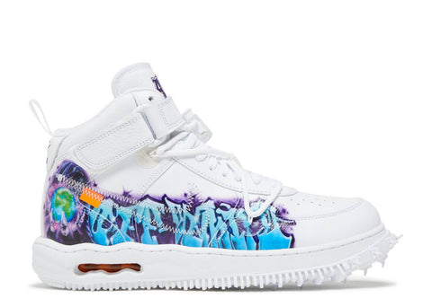 Nike Air Force 1 Mid x OFF-WHITE "Graffiti" (Wilmington Location)