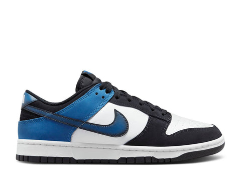 Nike Dunk Low "Airbrush Swoosh Industrial Blue" (Myrtle Beach Location)