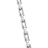 Louis Vuitton Monogram Silver Chain Necklace