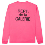 Gallery Dept. Dept De La Galerie L/S Pocket Tee Salmon