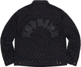 Supreme Hole Punch Denim Trucker Jacket Black