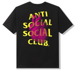 Anti Social Social Club Pulse Check T-shirt Black (Wilmington Location)