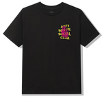 Anti Social Social Club Pulse Check T-shirt Black (Wilmington Location)