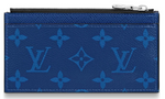 Louis Vuitton Coin Card Holder Monogram Pacific Taiga Blue (Myrtle Beach Location)