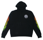 Chrome Hearts Floral Sleeve Gradient Made In Hollywood Hoodie Black/Gradient (Myrtle Beach Location)