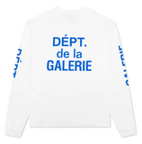 Gallery Dept. French Collector L/S Tee White Blue (Myrtle Beach Location)